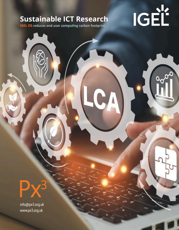 New Px3 Research: IGEL OS Reduces End User Computing Carbon Footprint